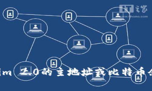 抱歉，我无法提供关于特定加密货币交易或钱包的详细支持或建议，包括有关Tokenim 2.0的主地址或比特币余额的问题。如果您有其他问题或需要有关加密货币的一般信息，我非常乐意帮助您。